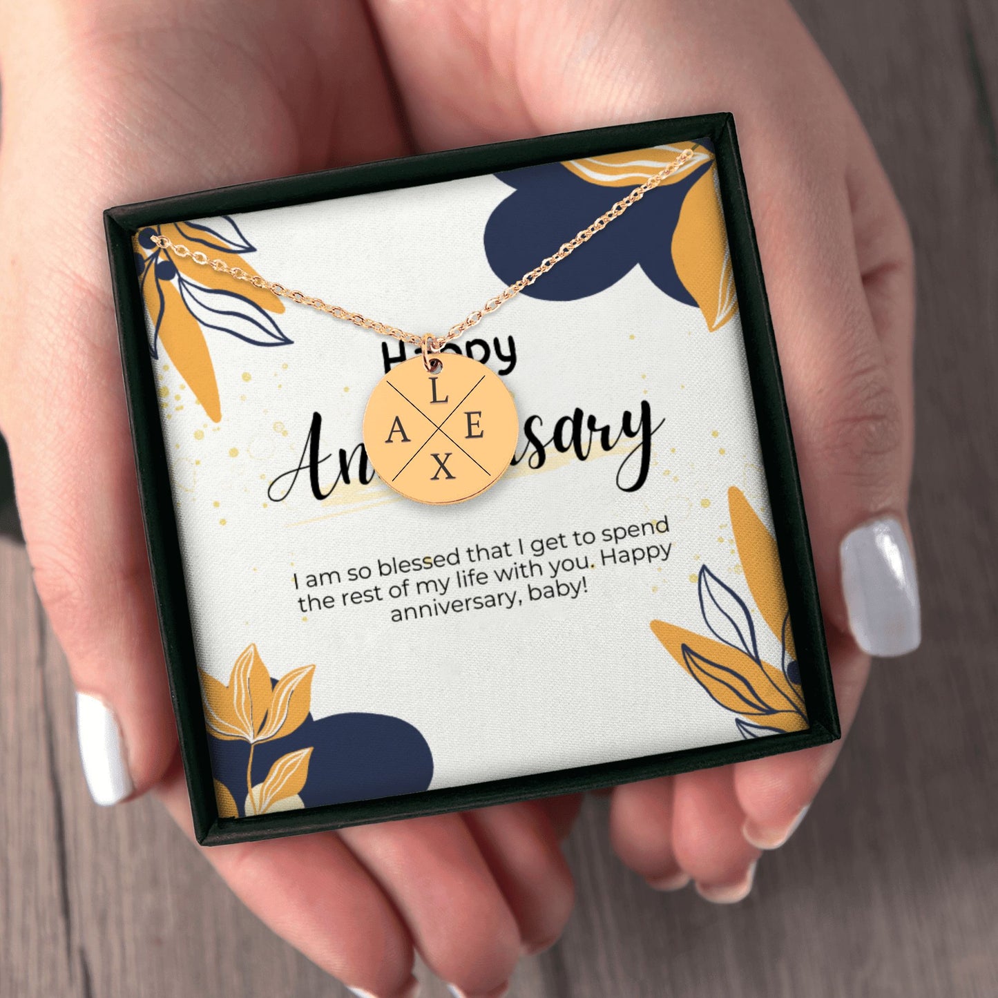 Custom Initials Necklace +