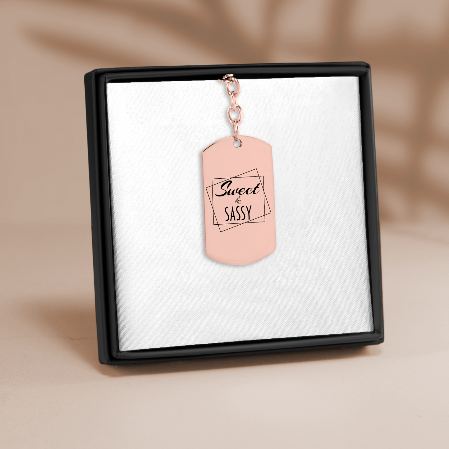 Tag Keychain