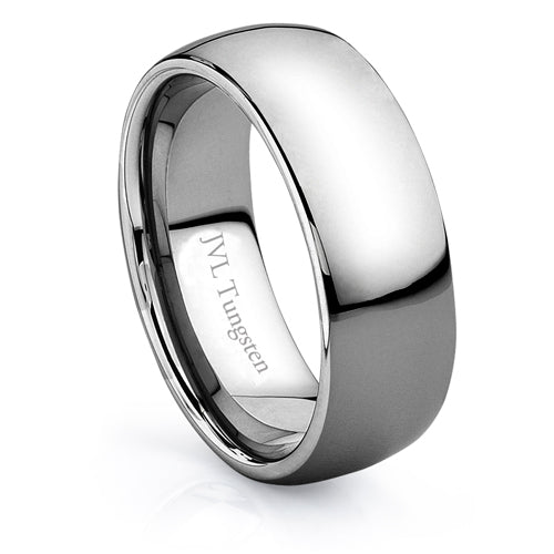 Wedding Ring Tungsten Ring Lifetime Warranty Men's Ring JVL Jewelry