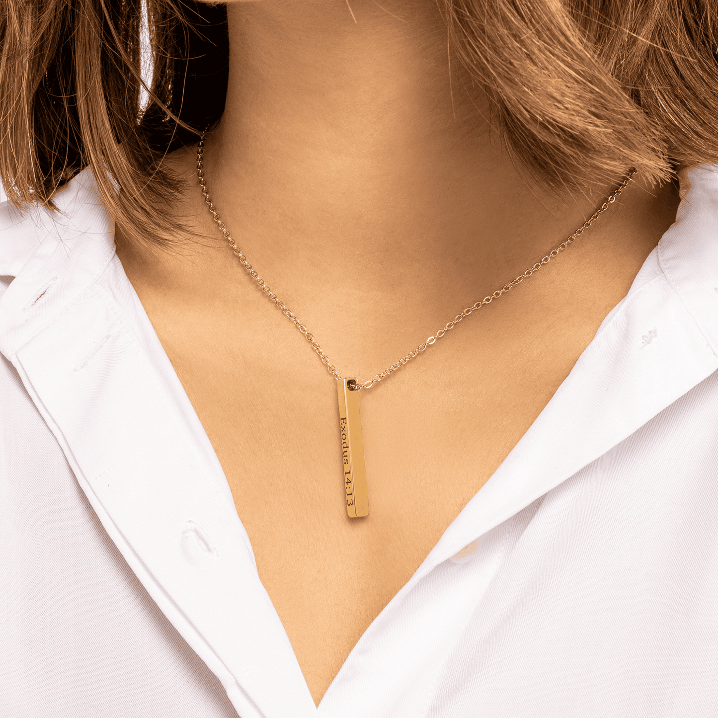 Bible Verse Necklace  +