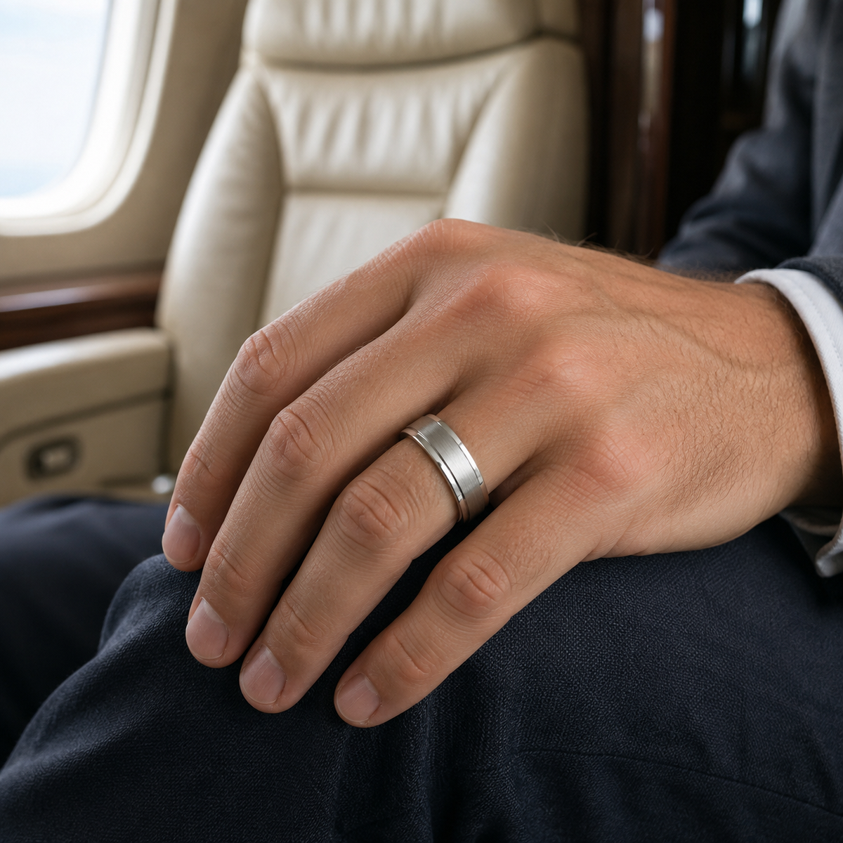 Modern, timeless, and made for everyday wear, this 8mm gray high-polished tungsten wedding band delivers a bold yet refined look. Its sleek mirror-like finish and smooth comfort-fit interior make it an ideal choice for a wedding band, anniversary gift, promise ring, or meaningful everyday piece.

Crafted from durable tungsten, this ring is designed to handle daily life while maintaining its polished appearance. The classic 8mm width offers a strong, balanced profile that pairs effortlessly with any style—from casual to formal.