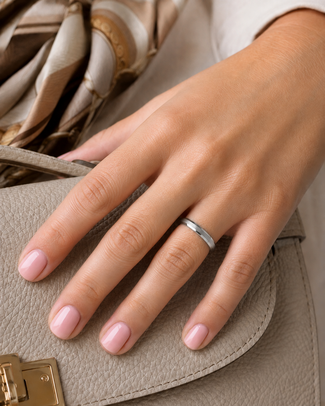 Modern, timeless, and made for everyday wear, this 4mm gray high-polished tungsten wedding band delivers a bold yet refined look. Its sleek mirror-like finish and smooth comfort-fit interior make it an ideal choice for a wedding band, anniversary gift, promise ring, or meaningful everyday piece.

Crafted from durable tungsten, this ring is designed to handle daily life while maintaining its polished appearance. The classic 4mm width offers a strong, balanced profile that pairs effortlessly with any style—from casual to formal.