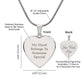 Engraved Heart Necklace