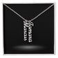 Multiple Name Necklace and Personal Message Card