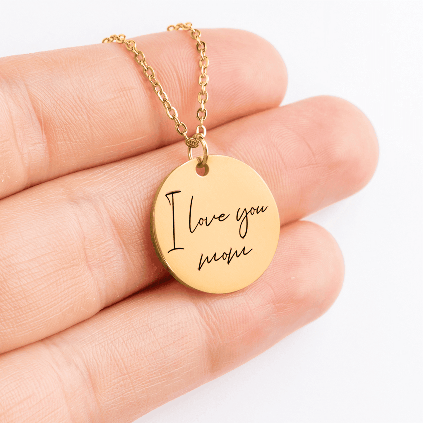 Custom Handwritten Pendant  +