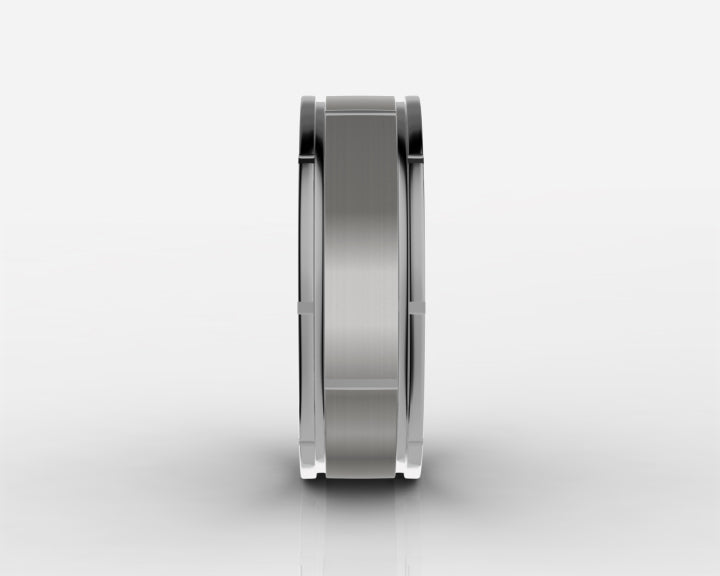 8mm Gray High-Polished Titanium Wedding Band – Comfort Fit
Modern, timeless, and made for everyday wear, this 8mm gray high-polished titanium wedding band delivers a bold yet refined look. Its sleek finish and smooth comfort-fit interior make it an ideal choice for a wedding band, anniversary gift, promise ring, or meaningful everyday piece.

Crafted from durable titanium, this ring is designed to handle daily life while maintaining its polished appearance. The classic 8mm width offers a strong, balanced profile that pairs effortlessly with any style—from casual to formal.