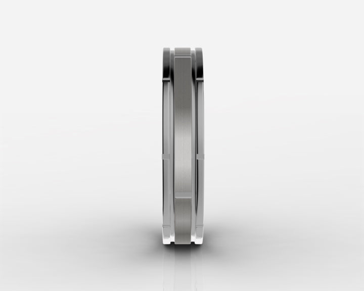 4mm Gray High-Polished Titanium Wedding Band – Comfort Fit
Modern, timeless, and made for everyday wear, this 4mm gray high-polished titanium wedding band delivers a bold yet refined look. Its sleek finish and smooth comfort-fit interior make it an ideal choice for a wedding band, anniversary gift, promise ring, or meaningful everyday piece.

Crafted from durable titanium, this ring is designed to handle daily life while maintaining its polished appearance. The classic 4mm width offers a strong, balanced profile that pairs effortlessly with any style—from casual to formal.