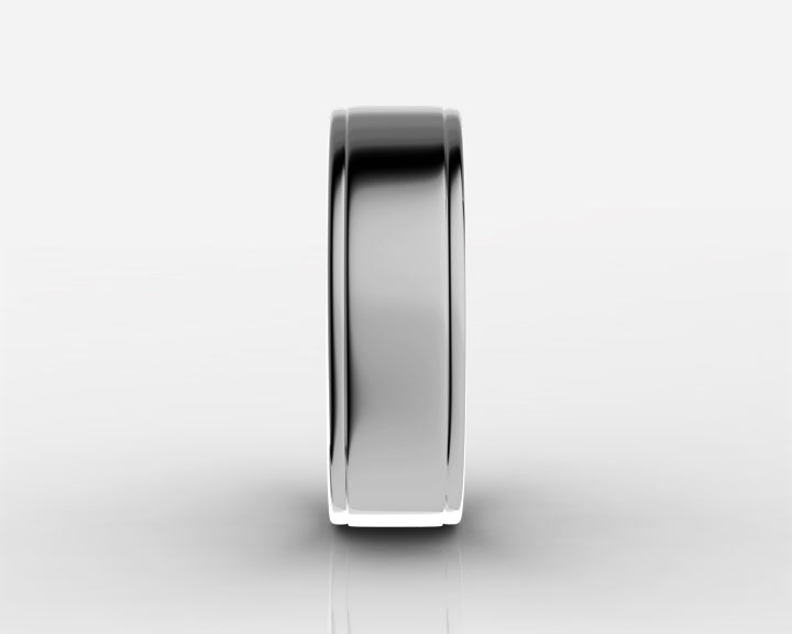 8mm Gray High-Polished Titanium Wedding Band – Comfort Fit
Modern, timeless, and made for everyday wear, this 8mm gray high-polished titanium wedding band delivers a bold yet refined look. Its sleek finish and smooth comfort-fit interior make it an ideal choice for a wedding band, anniversary gift, promise ring, or meaningful everyday piece.

Crafted from durable titanium, this ring is designed to handle daily life while maintaining its polished appearance. The classic 8mm width offers a strong, balanced profile that pairs effortlessly with any style—from casual to formal.