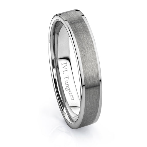 Wedding Ring Tungsten Ring Lifetime Warranty Women's Ring JVL Jewelry